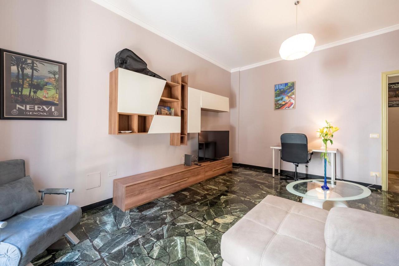 Апартаменты Joivy Cute Flat With Terrace Генуя Экстерьер фото