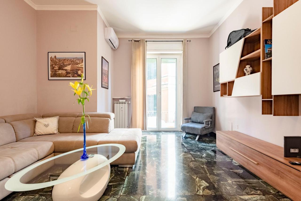 Апартаменты Joivy Cute Flat With Terrace Генуя Экстерьер фото